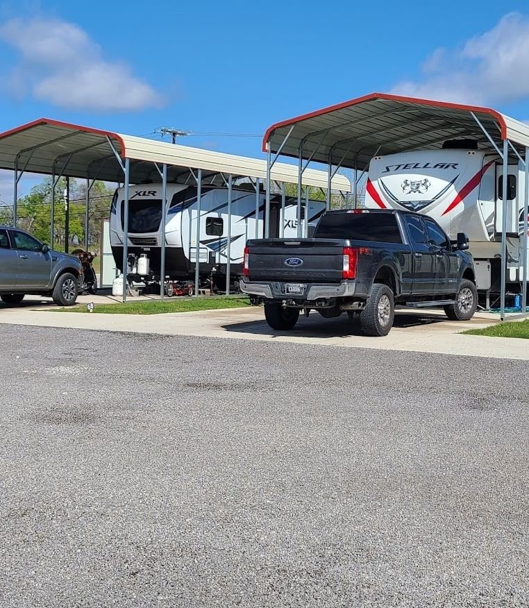 Concrete and Covered Concrete Sites — Eagle Resorts RV Park